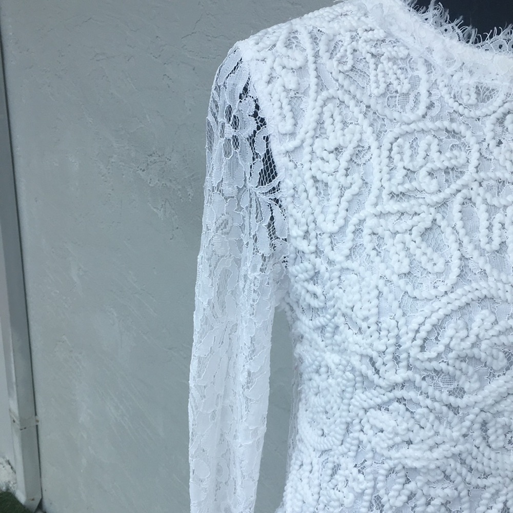 Soft Surroundings lace top - Picture 3 of 8